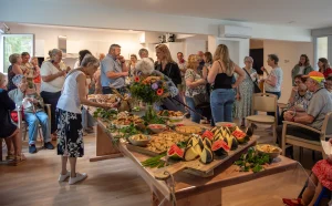 Inauguration de la résidence senior à Saintes Domani